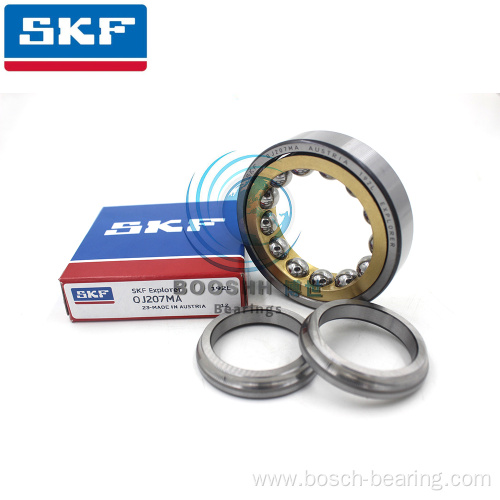 radial contact ball bearing QJ208 SKF